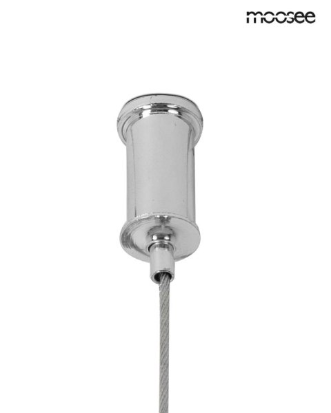 Moosee MOOSEE lampa wisząca LASSO 400 Smart srebrna Moosee MOOSEE lampa wisząca LASSO 400 Smart srebrna