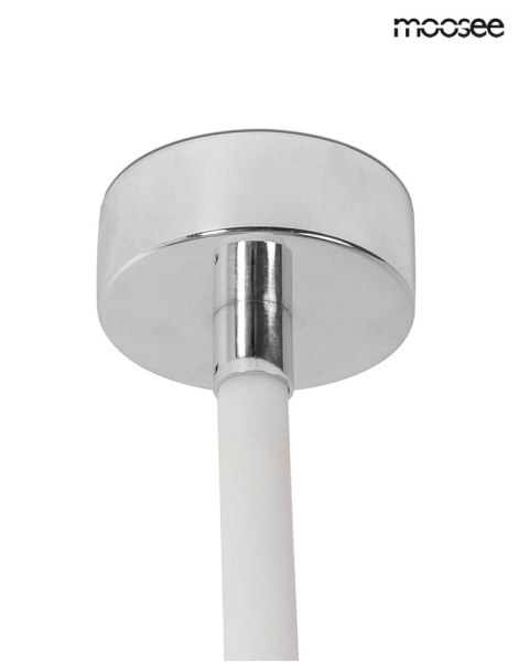 Moosee MOOSEE lampa wisząca LASSO 400 Smart srebrna Moosee MOOSEE lampa wisząca LASSO 400 Smart srebrna