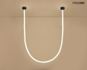 Moosee MOOSEE lampa wisząca LASSO 600 Smart czarna Moosee MOOSEE lampa wisząca LASSO 600 Smart czarna