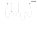 Moosee MOOSEE lampa wisząca LASSO 600 Smart srebrna Moosee MOOSEE lampa wisząca LASSO 600 Smart srebrna