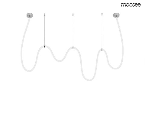 Moosee MOOSEE lampa wisząca LASSO 600 Smart srebrna Moosee MOOSEE lampa wisząca LASSO 600 Smart srebrna