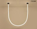 Moosee MOOSEE lampa wisząca LASSO 800 Smart czarna Moosee MOOSEE lampa wisząca LASSO 800 Smart czarna