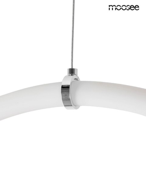 Moosee MOOSEE lampa wisząca LASSO 800 Smart srebrna Moosee MOOSEE lampa wisząca LASSO 800 Smart srebrna