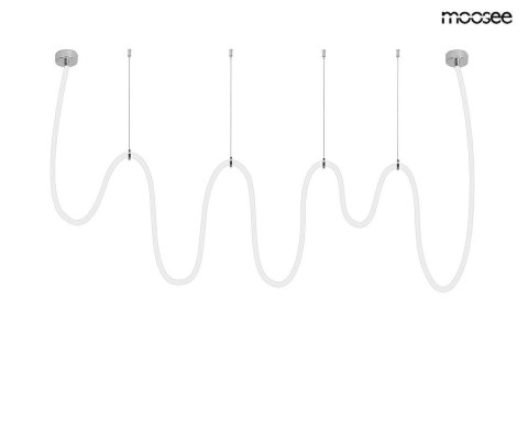 Moosee MOOSEE lampa wisząca LASSO 800 Smart srebrna Moosee MOOSEE lampa wisząca LASSO 800 Smart srebrna