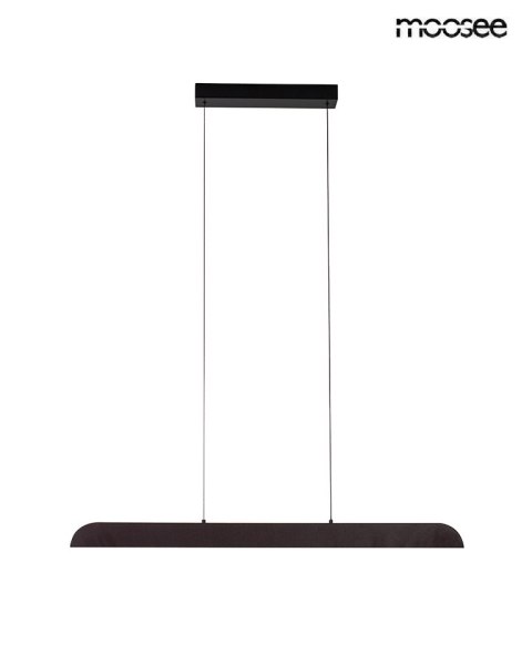 Moosee MOOSEE lampa wisząca LINEA brązowa Moosee MOOSEE lampa wisząca LINEA brązowa