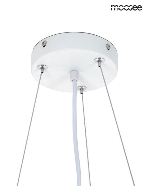 Moosee MOOSEE lampa wisząca NIDO biała Moosee MOOSEE lampa wisząca NIDO biała