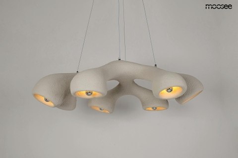 Moosee MOOSEE lampa wisząca NIDO biała Moosee MOOSEE lampa wisząca NIDO biała