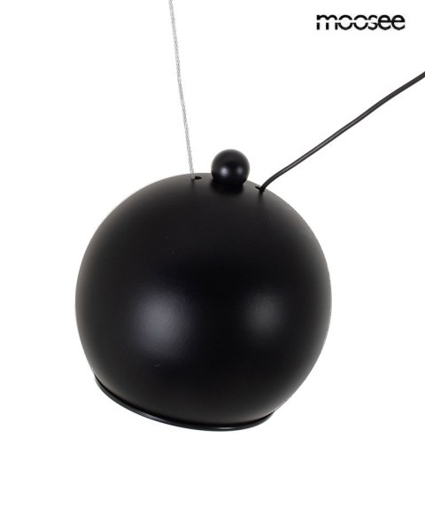 Moosee MOOSEE lampa wisząca OCTO 3 czarna Moosee MOOSEE lampa wisząca OCTO 3 czarna
