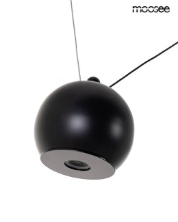 Moosee MOOSEE lampa wisząca OCTO 5 czarna