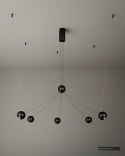 Moosee MOOSEE lampa wisząca OCTO 5 czarna Moosee MOOSEE lampa wisząca OCTO 5 czarna