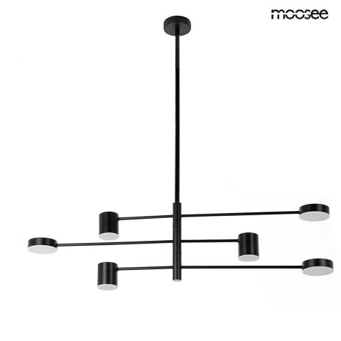 Moosee MOOSEE lampa wisząca PIAZETTA czarna Moosee MOOSEE lampa wisząca PIAZETTA czarna