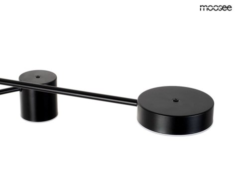 Moosee MOOSEE lampa wisząca PIAZETTA czarna Moosee MOOSEE lampa wisząca PIAZETTA czarna