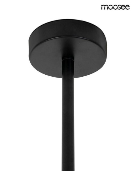 Moosee MOOSEE lampa wisząca PIAZETTA czarna Moosee MOOSEE lampa wisząca PIAZETTA czarna