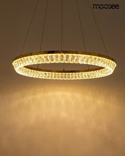 Moosee MOOSEE lampa wisząca SAVOY 100 złota Moosee MOOSEE lampa wisząca SAVOY 100 złota