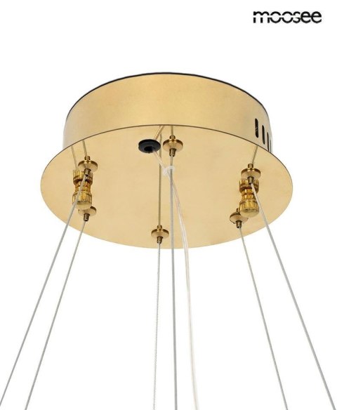 Moosee MOOSEE lampa wisząca SAVOY 100 złota Moosee MOOSEE lampa wisząca SAVOY 100 złota