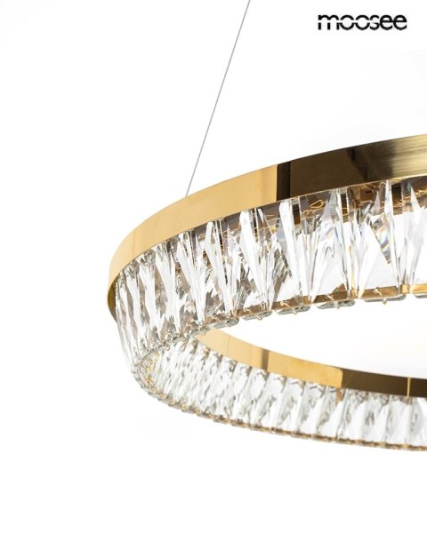 Moosee MOOSEE lampa wisząca SAVOY 80 złota Moosee MOOSEE lampa wisząca SAVOY 80 złota