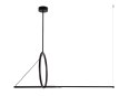 Moosee MOOSEE lampa wisząca STICK czarna Moosee MOOSEE lampa wisząca STICK czarna