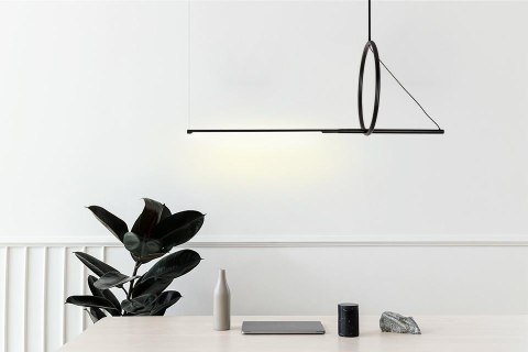Moosee MOOSEE lampa wisząca STICK czarna Moosee MOOSEE lampa wisząca STICK czarna