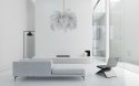 Moosee MOOSEE lampa wisząca TIFFANY 135 biała mosiądz / naturalne pióra Moosee MOOSEE lampa wisząca TIFFANY 135 biała mosiądz / naturalne pióra