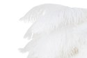 Moosee MOOSEE lampa wisząca TIFFANY 135 biała mosiądz / naturalne pióra Moosee MOOSEE lampa wisząca TIFFANY 135 biała mosiądz / naturalne pióra