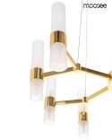 Moosee MOOSEE lampa wisząca TUBS 10 złota Moosee MOOSEE lampa wisząca TUBS 10 złota