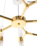 Moosee MOOSEE lampa wisząca TUBS 10 złota Moosee MOOSEE lampa wisząca TUBS 10 złota
