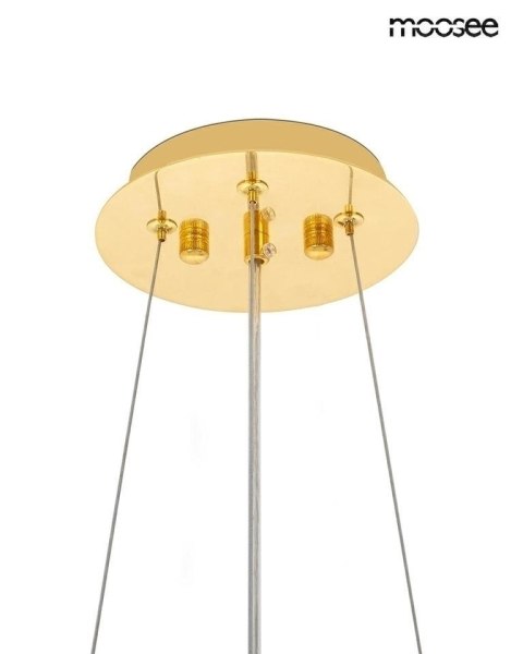 Moosee MOOSEE lampa wisząca TUBS 18 złota Moosee MOOSEE lampa wisząca TUBS 18 złota