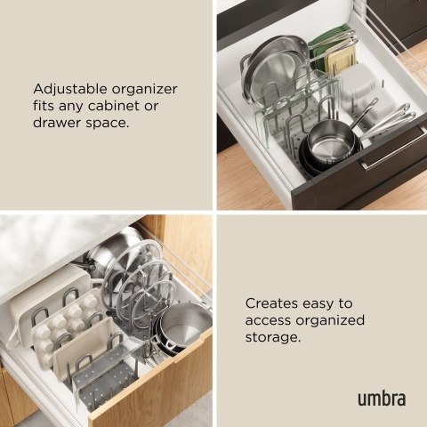 Umbra UMBRA organizer na naczynia PEGGY Umbra UMBRA organizer na naczynia PEGGY