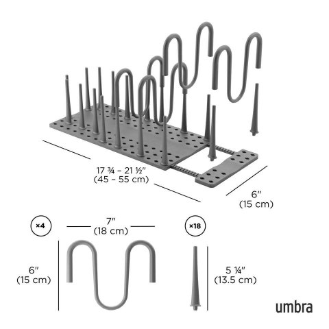 Umbra UMBRA organizer na naczynia PEGGY Umbra UMBRA organizer na naczynia PEGGY