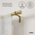 Umbra UMBRA pojedynczy karnisz CAPPA 305 - 457 cm złoty Umbra UMBRA pojedynczy karnisz CAPPA 305 - 457 cm złoty