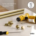 Umbra UMBRA pojedynczy karnisz CAPPA 305 - 457 cm złoty Umbra UMBRA pojedynczy karnisz CAPPA 305 - 457 cm złoty