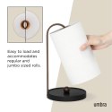 Umbra UMBRA stojak na ręcznik papierowy BELLWOOD czarny/orzech Umbra UMBRA stojak na ręcznik papierowy BELLWOOD czarny/orzech