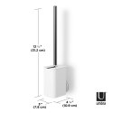 Umbra UMBRA szczotka do WC FLEX biała Umbra UMBRA szczotka do WC FLEX biała