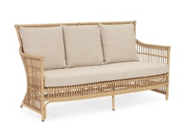 Bizzotto BIZZOTTO sofa 3-osobowa ogrodowa ADELMA naturalna