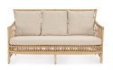 Bizzotto BIZZOTTO sofa 3-osobowa ogrodowa ADELMA naturalna Bizzotto BIZZOTTO sofa 3-osobowa ogrodowa ADELMA naturalna