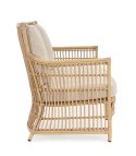 Bizzotto BIZZOTTO sofa 3-osobowa ogrodowa ADELMA naturalna Bizzotto BIZZOTTO sofa 3-osobowa ogrodowa ADELMA naturalna