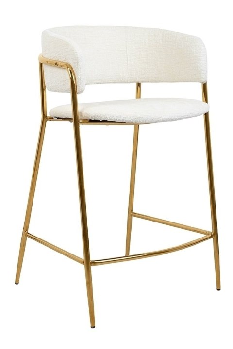 King Home Krzesło barowe DELTA 65 białe King Home Krzesło barowe DELTA 65 białe