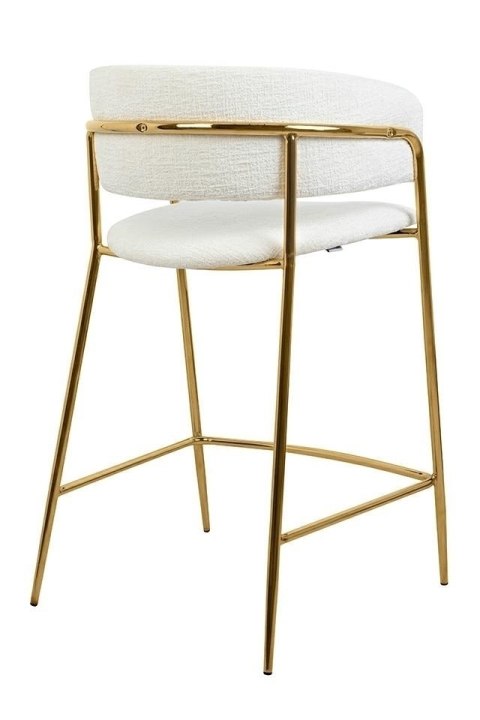 King Home Krzesło barowe DELTA 65 białe King Home Krzesło barowe DELTA 65 białe