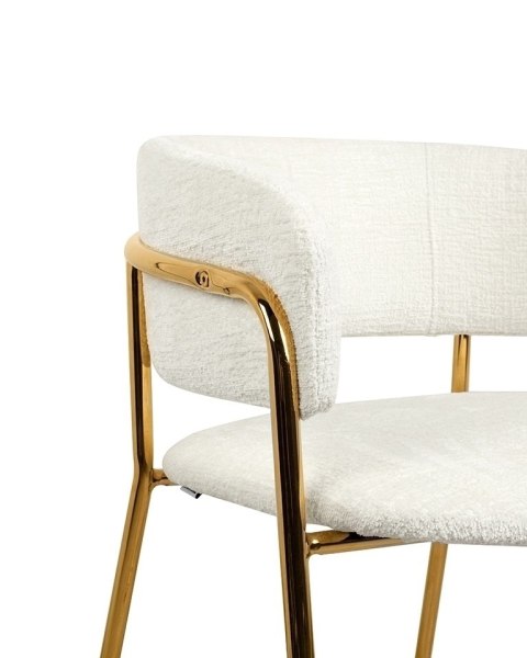 King Home Krzesło barowe DELTA 65 białe King Home Krzesło barowe DELTA 65 białe