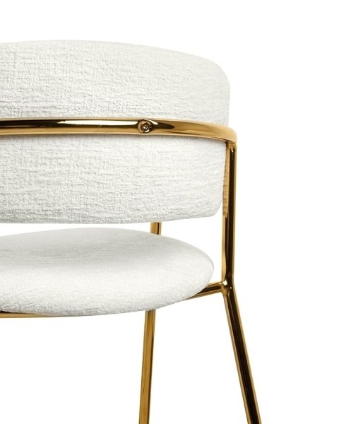 King Home Krzesło barowe DELTA 65 białe King Home Krzesło barowe DELTA 65 białe