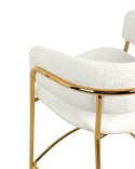 King Home Krzesło barowe DELTA 65 białe King Home Krzesło barowe DELTA 65 białe