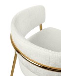 King Home Krzesło barowe DELTA 65 białe King Home Krzesło barowe DELTA 65 białe