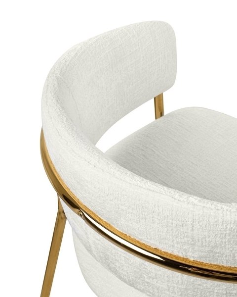 King Home Krzesło barowe DELTA 65 białe King Home Krzesło barowe DELTA 65 białe