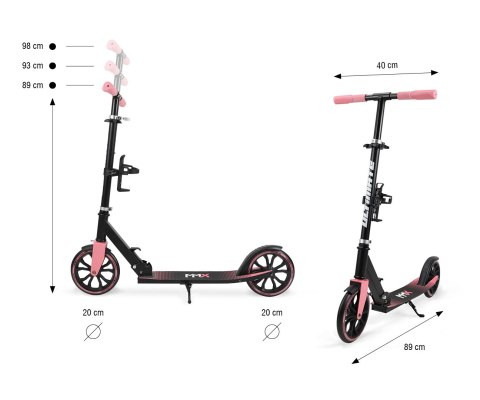 Milly Mally Milly Mally Scooter Ultimate Pink Milly Mally Milly Mally Scooter Ultimate Pink