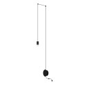 Moosee MOOSEE lampa ścienna FLUSSO WALL czarna Moosee MOOSEE lampa ścienna FLUSSO WALL czarna