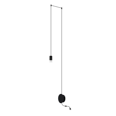 Moosee MOOSEE lampa ścienna FLUSSO WALL czarna Moosee MOOSEE lampa ścienna FLUSSO WALL czarna