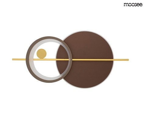 Moosee MOOSEE lampa ścienna MOONS złota Moosee MOOSEE lampa ścienna MOONS złota