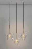 Moosee MOOSEE lampa wisząca CAPRI LINE 3 złota - 180 LED, aluminium, szkło Moosee MOOSEE lampa wisząca CAPRI LINE 3 złota - 180 LED, aluminium, szkło