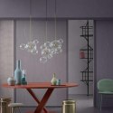 Moosee MOOSEE lampa wisząca CAPRI LINE 3 złota - 180 LED, aluminium, szkło Moosee MOOSEE lampa wisząca CAPRI LINE 3 złota - 180 LED, aluminium, szkło
