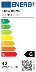 Moosee MOOSEE lampa wisząca CAPRI LINE 3 złota - 180 LED, aluminium, szkło Moosee MOOSEE lampa wisząca CAPRI LINE 3 złota - 180 LED, aluminium, szkło